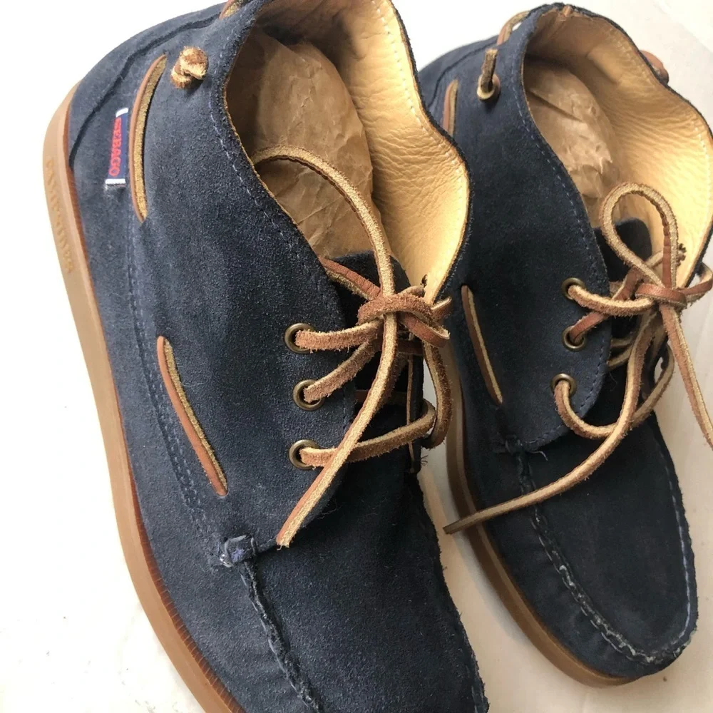 Sebago campsides mid chukka leather men boots